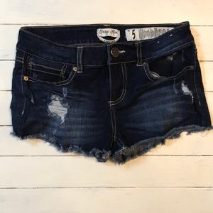 Indigo rein shorts